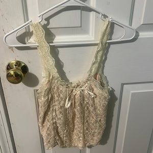 Cute and Trendy Lace Crop Top